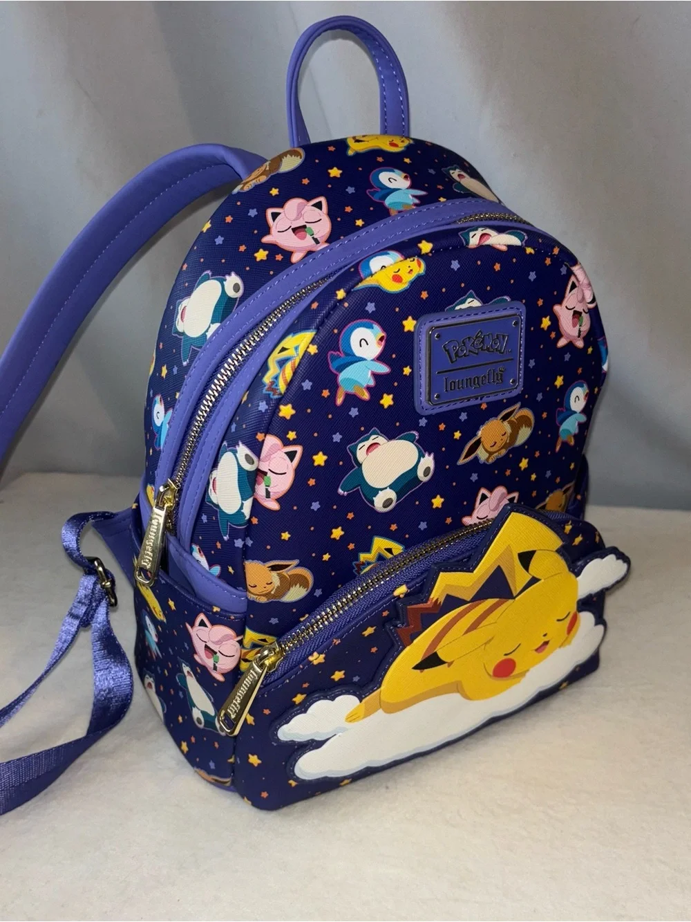 Loungefly Pokémon Sleeping Pikachu Mini Backpack